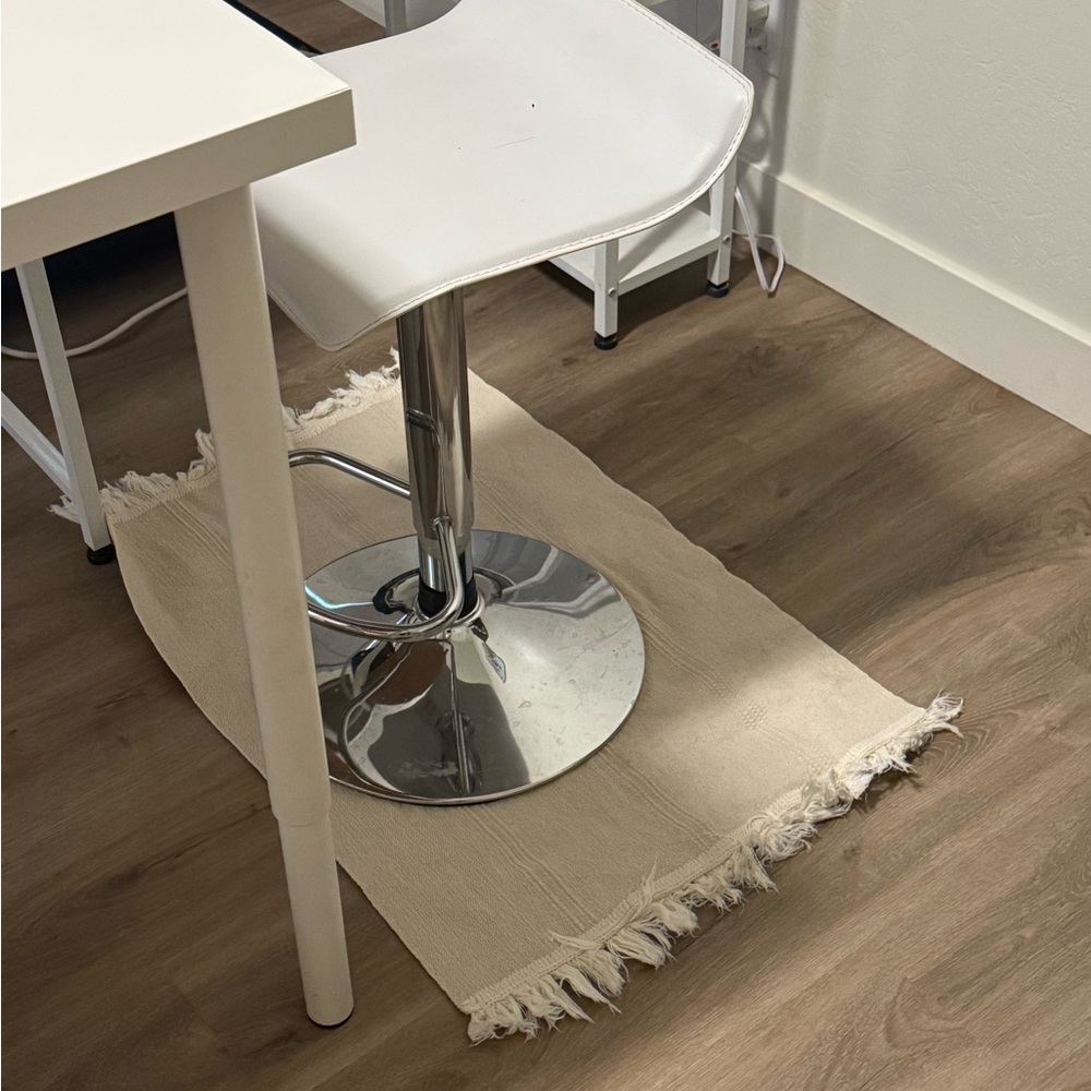 Modern cream AREA RUG